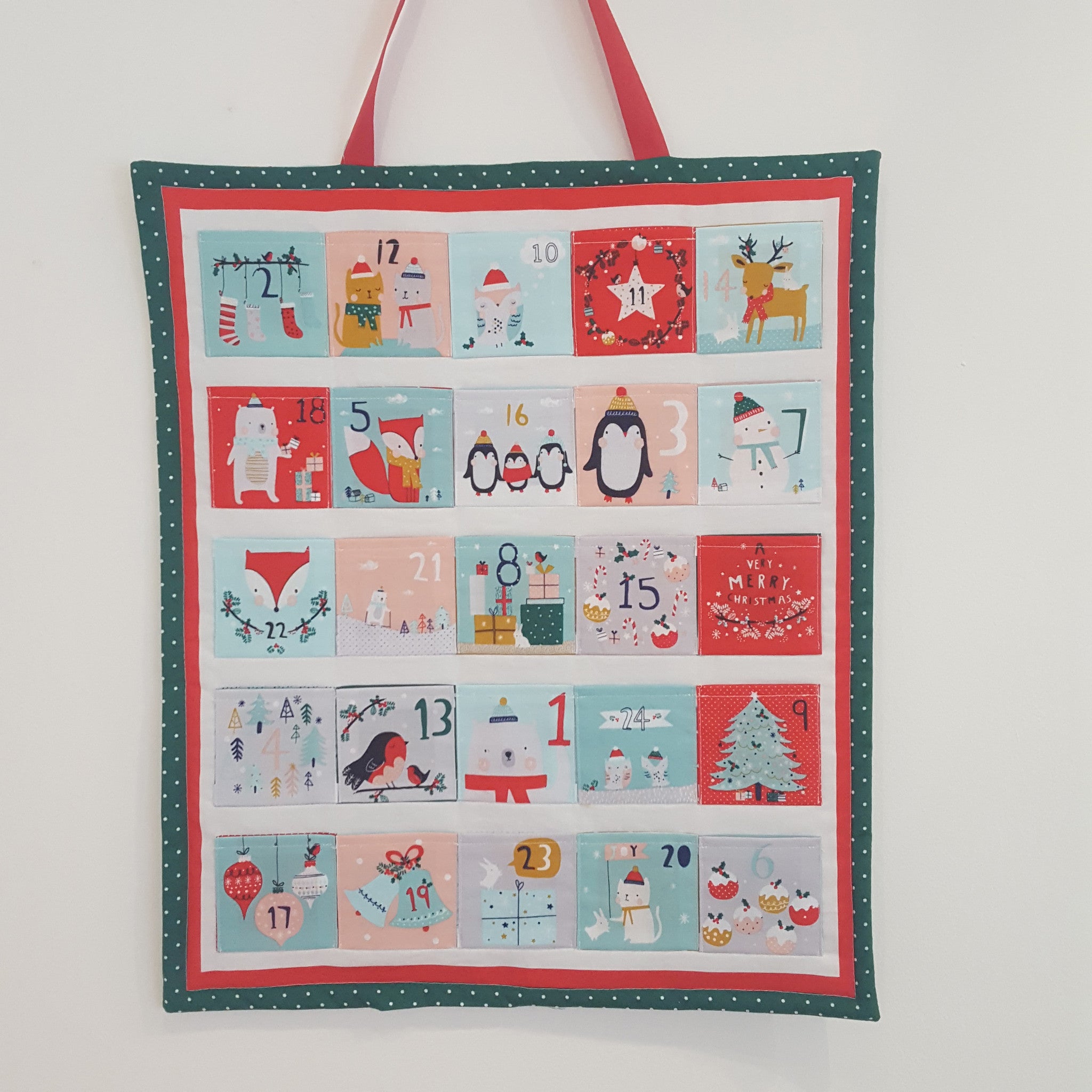 Advent Calendar Panel Tutorial Freckles And Co Sewing