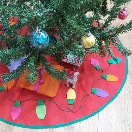 Quick Christmas Tree mat