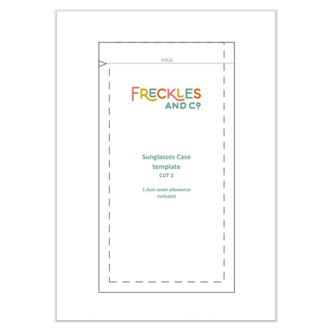 FREE pattern download glasses case