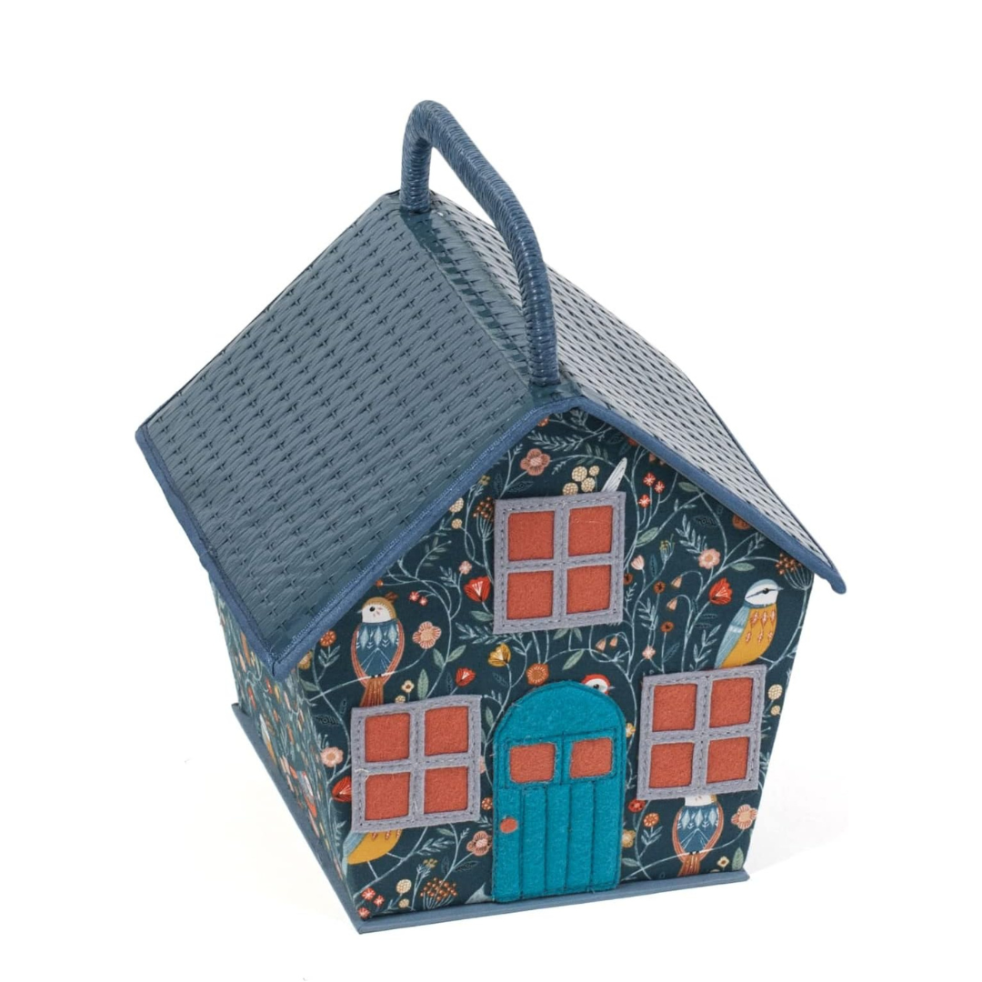 Bird house sewing box