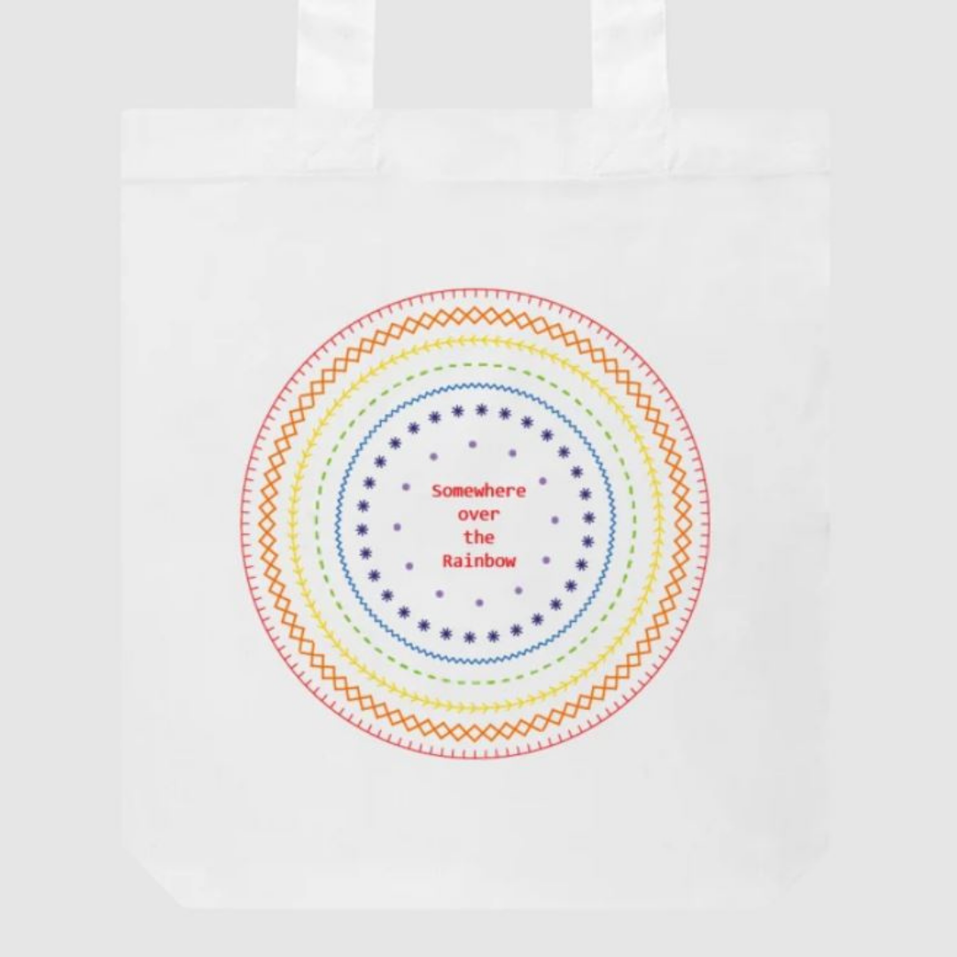 Betty Stitch Sampler Tote Bag