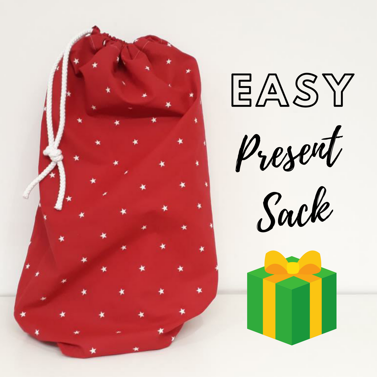 Drawstring bags - pattern and instructions
