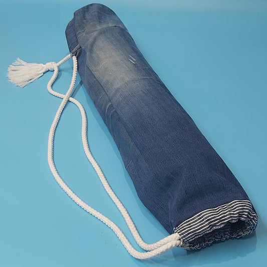 DIY Jeans Yoga Mat Bag