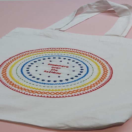 Stitch Sampler Tote Bag