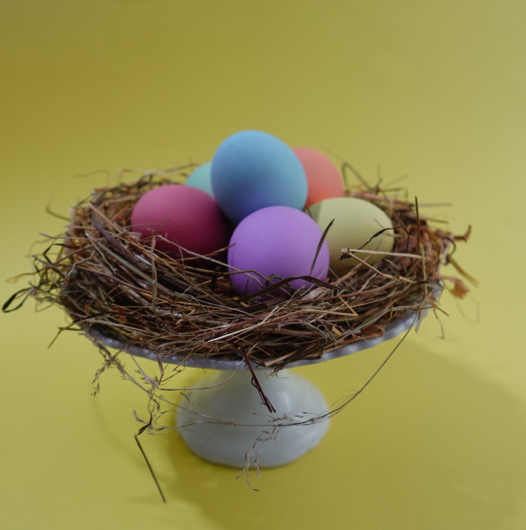Pastel Painted Eggs craft tutorial spring eggs for Easter – Freckles and Co