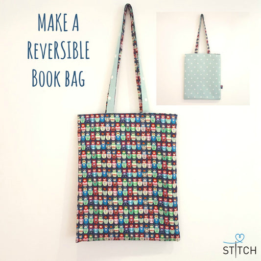 Make a reversible Book Bag