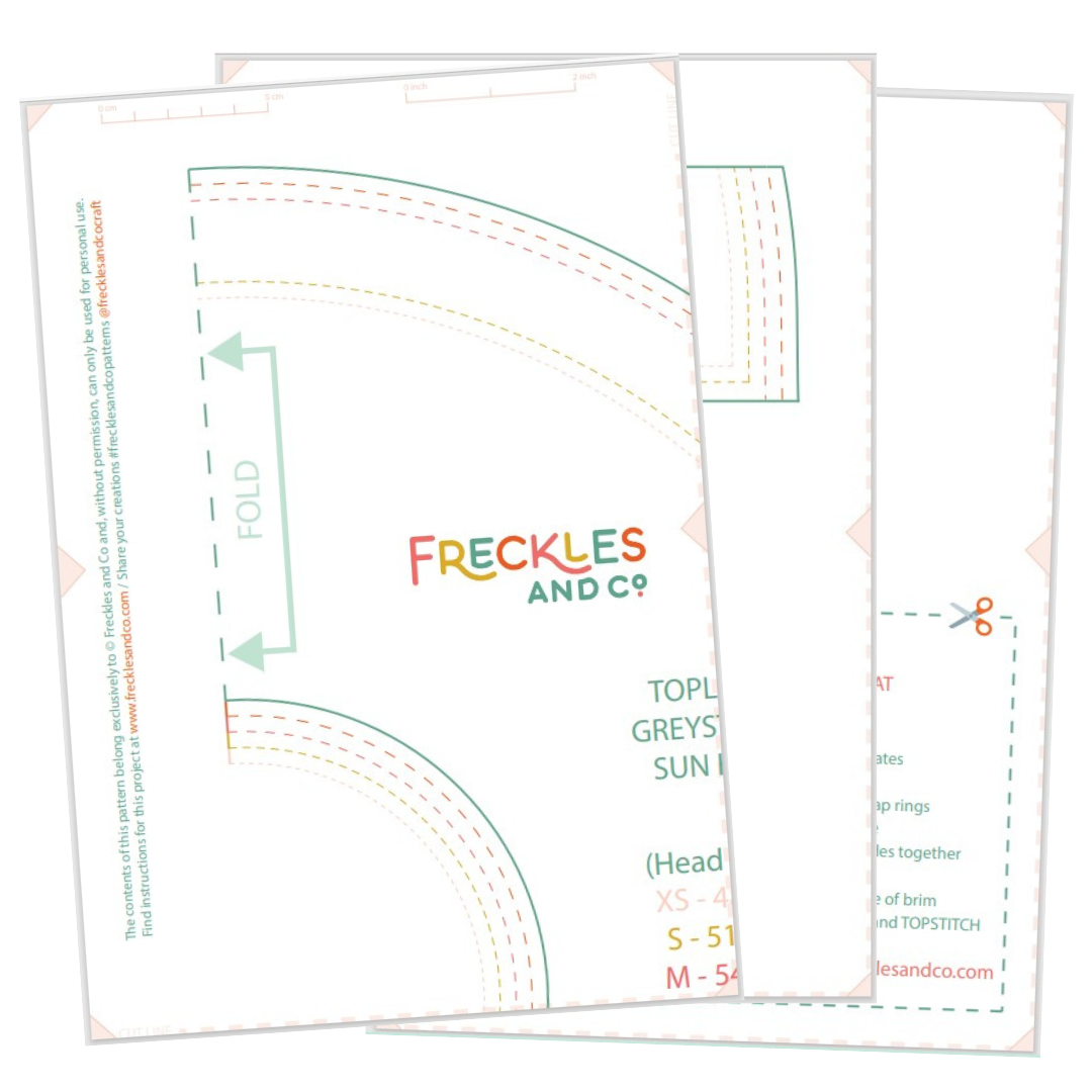 How to use Freckles and Co PDF sewing patterns