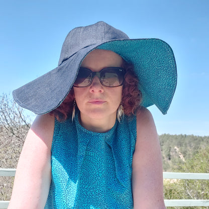 Greystoke Reversible sun hat - Sewing pattern