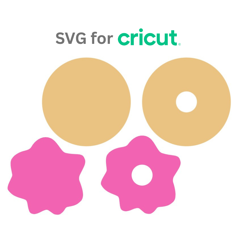 Freckles Felt Donut sewing pattern