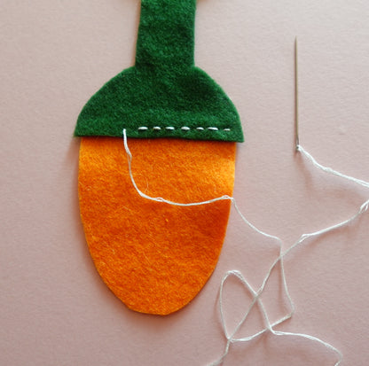 Felt Fairy Light Garland templates