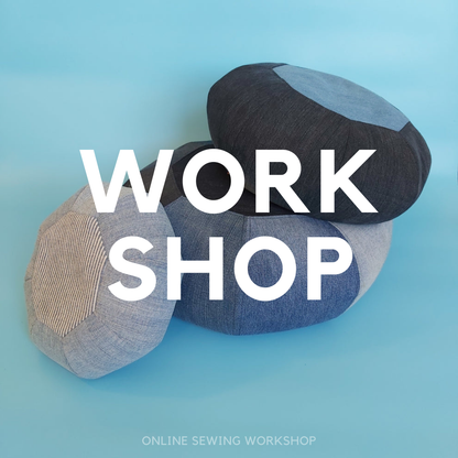 Freckles and Co Pouf sewing workshop