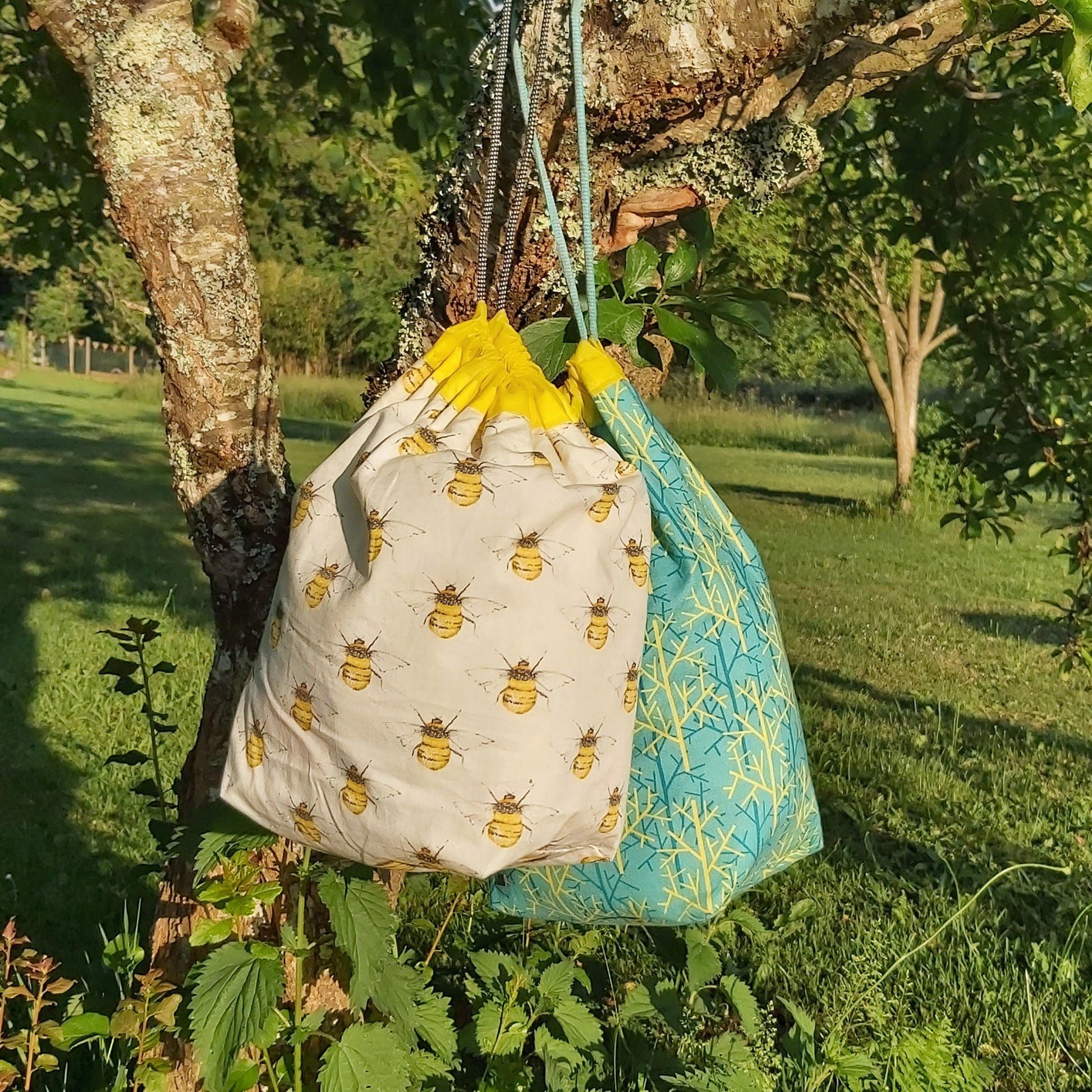 Drawstring Bags sewing pattern instructions pump bag, comfort bags