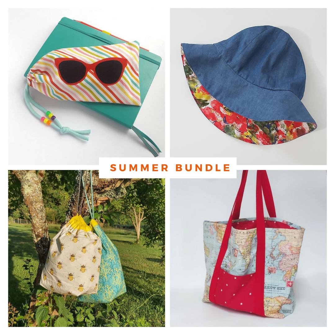 Summer Sewing pattern bundle - Pattern and Instructions Freckles and Co