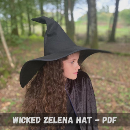 Zelena Wicked Hat