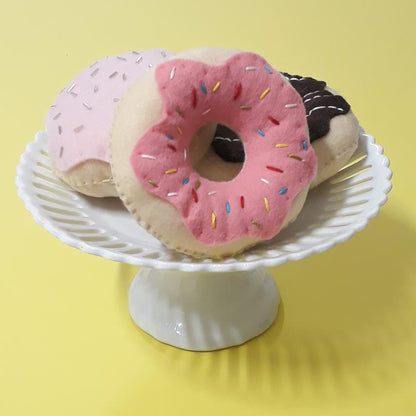 Freckles Felt Donut sewing pattern