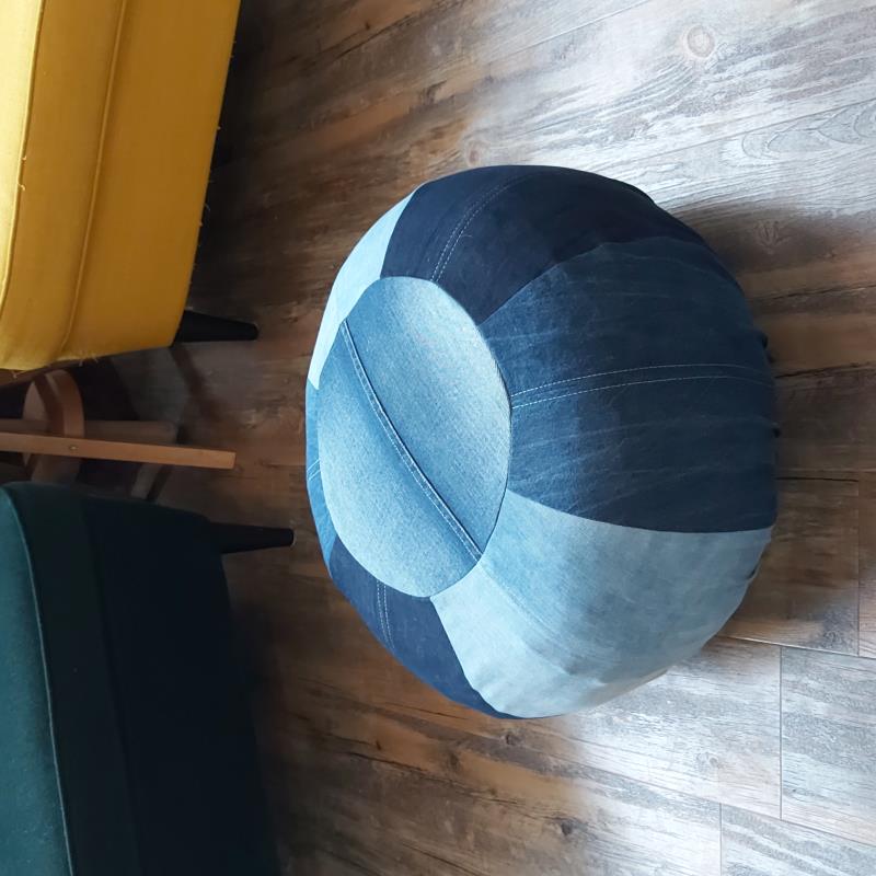 IKEA SANDARED POUFFE COVER - Sewing Pattern