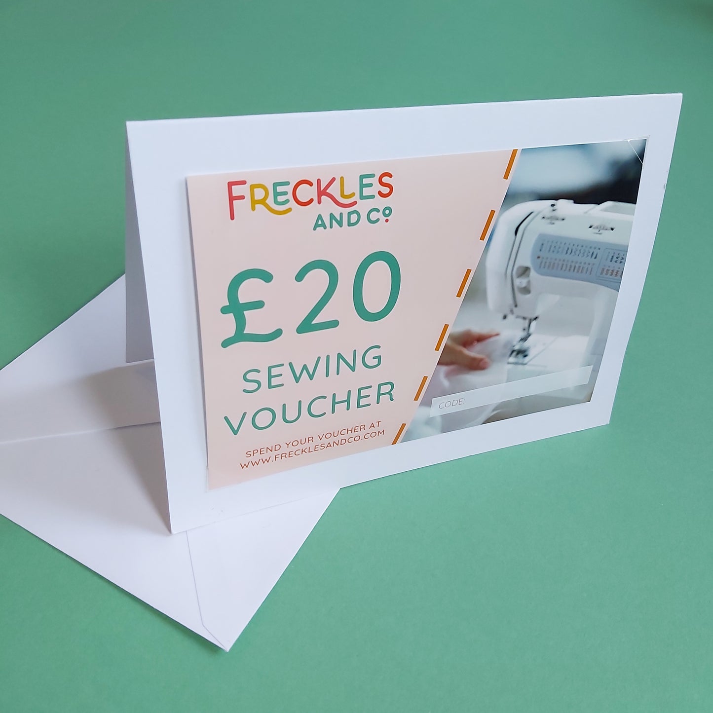 Freckles and Co Sewing Voucher