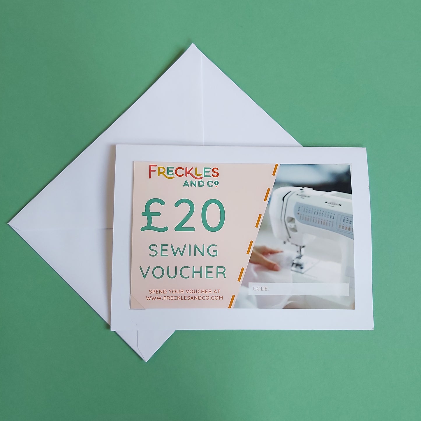 Freckles and Co Sewing Voucher