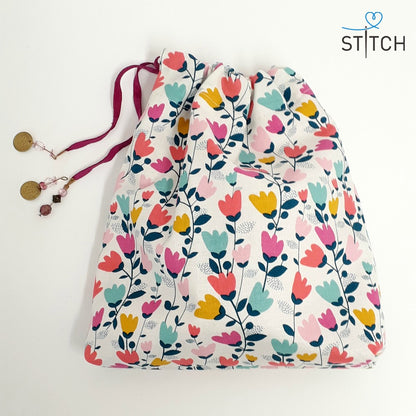Drawstring bags - pattern and instructions