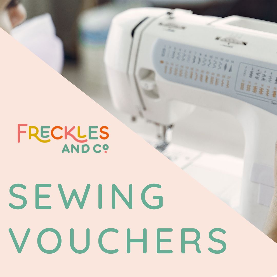 Freckles and Co Sewing Voucher