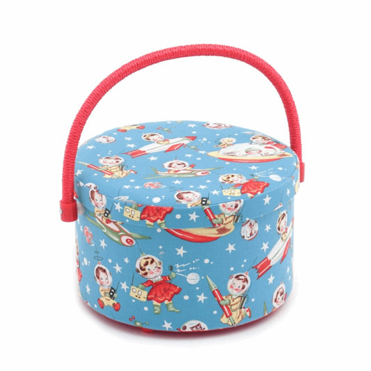 Michael Miller Retro Rocket rascals craft box at Stitch Studio UK