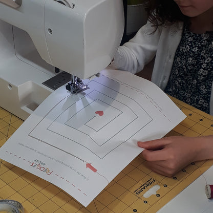FREE PDF printable - Freckles and Co Kids Sewing Maze