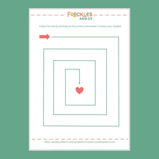 Practice sheet - Sewing Maze PDF
