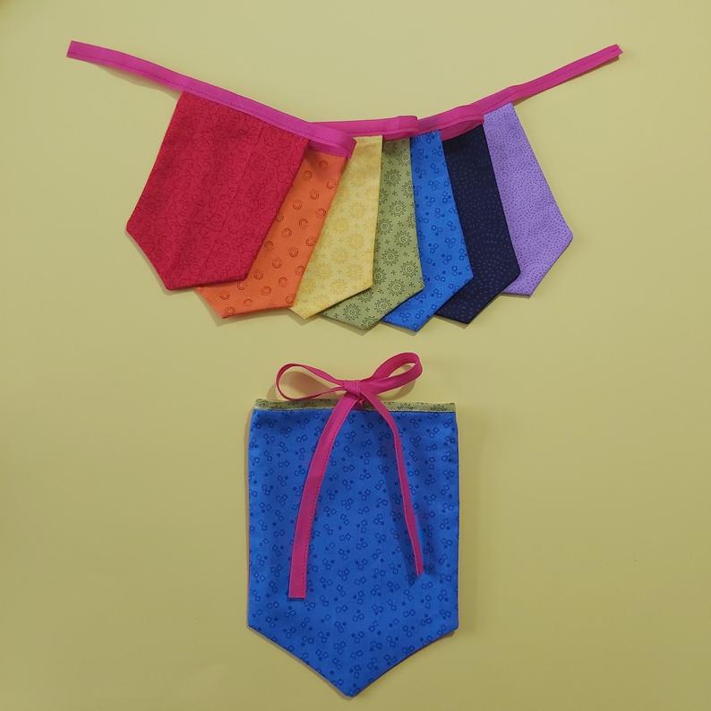 Party bunting sewing pattern