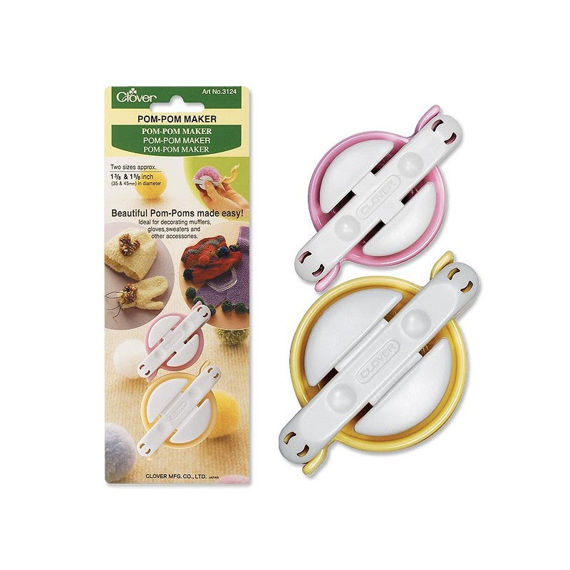 Clover 3124 Pom Pom maker tool size small